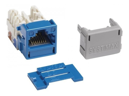 Jack Rj45 Cat6 Azul Systimax Commscope 700206758 Facturado