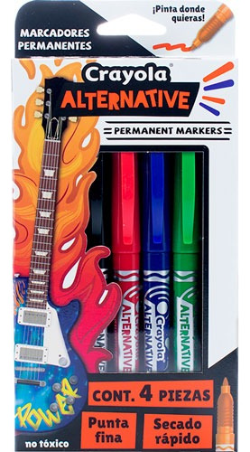 Crayola Alternative (marcadores Permanentes)