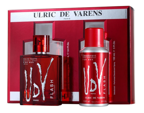 Perfume Udv Urlic De Varens Flash 100ml Edt + Desodorante