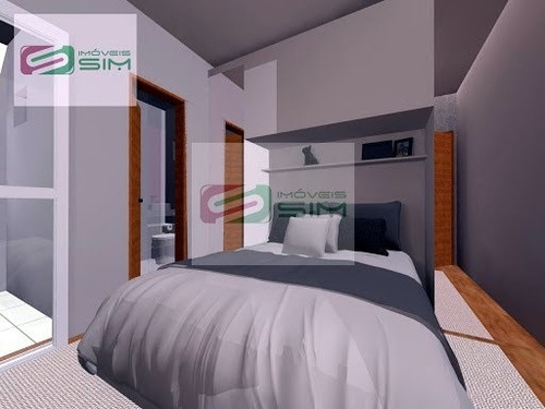 Imagem 1 de 3 de Apartamento Cobertura S/ Condomínio Em Vila Bastos - Santo André - 4244