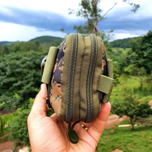 Bolso Edc Tático Modular Militar Pochete Porta Treco Objeto