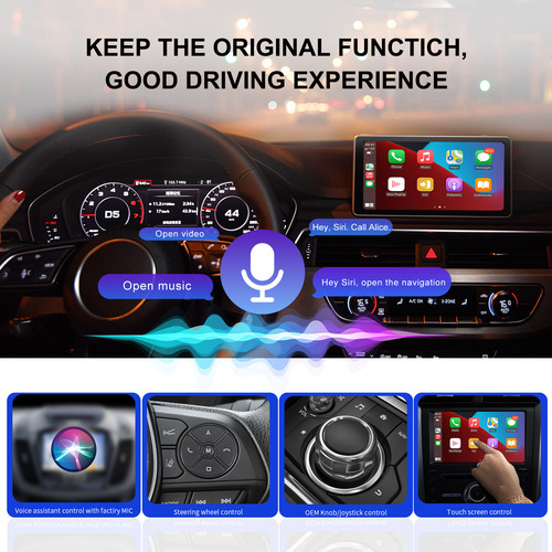 Módulo Externo Inalámbrico Negro Ai2303cp Para Apple Carplay
