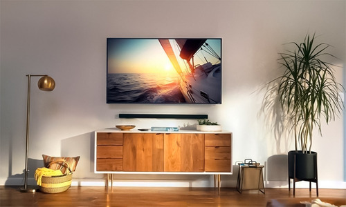 Imagen 6 de 9 de Soporte Tv Pared Lcd Led Doble Brazo 32 65 Pulgadas 50 Kg