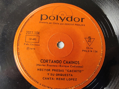 Vinilo Single De René López Cosas Olvidadas (ch163 