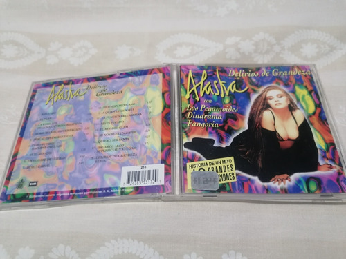 Cd: Alaska - Delirios De Grandeza -  1996 - Emi - Mx