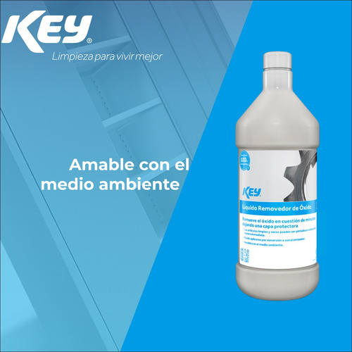 Líquido Removedor De Óxido Key 1lt