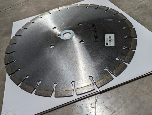 Disco De Corte Segmentado Concreto O Asfalto De 16 Pulgadas