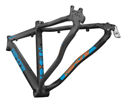 Kit Quadro High One Next Grafite/azul/laranja Tam 17
