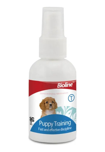 Bioline Puppy Training 50 Ml Educador En Spray Para Perros