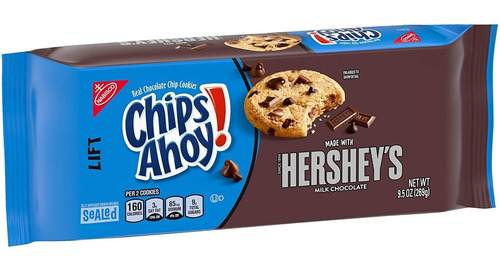 ¡chips Ahoy! Galletas Con El Chocolate De Hershey Leche, 1 P