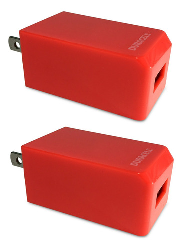 Cargador De Pared Duracell Mp9962 / Usb / Kit 2 Piezas