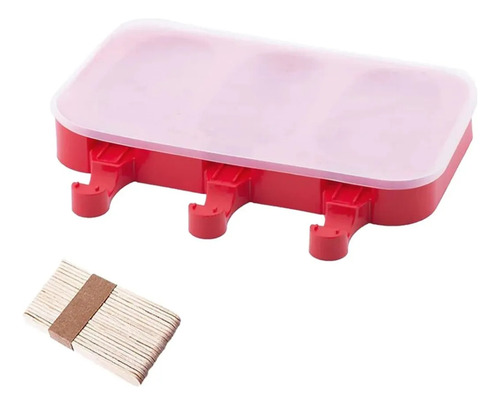 Set De 3 Palitos De Helado De Silicona Para Helado, 150 Pali