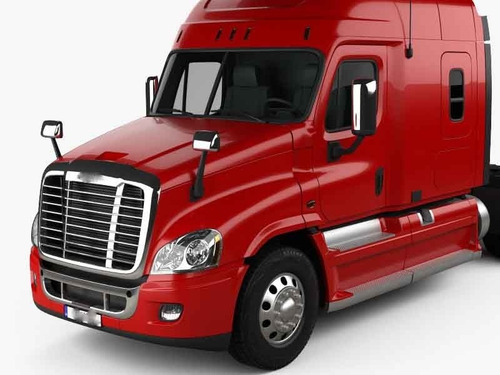 Máscara Frontal Cromada Camión Freightliner Cascadia