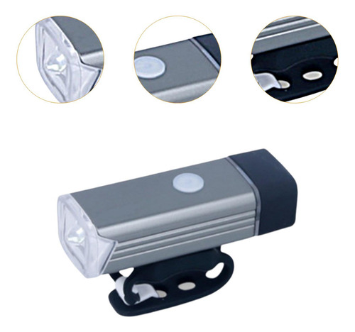 Luz Delantera Para Bicicleta, Luz Delantera Para Manillar De