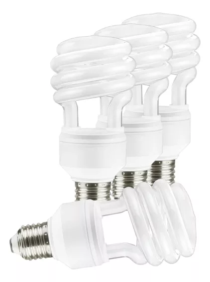 Lâmpada Compacta Espiral 14w 220v Frio 6500k E27