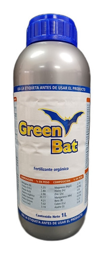 Acti Bat Guano De Murcielago Fertilizante Organico 1 Litro