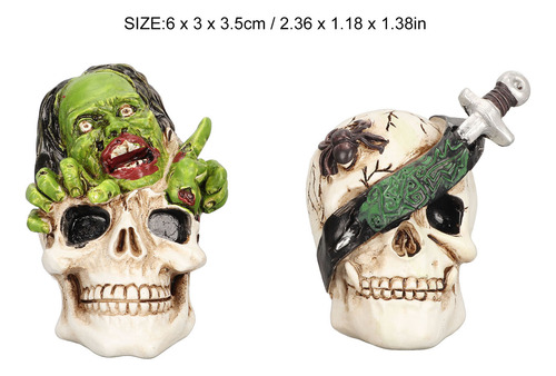 Pinza Ambientadora Universal Con Forma De Calavera De Coche,