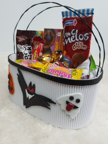 Canasta Halloween De Regalo Para - Unidad a $20999