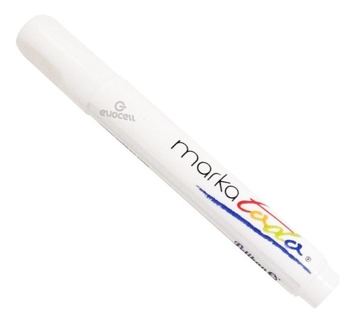 Marcador Permanente Marka Todo Pelikan Colores Brillantes Color Blanco