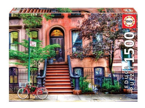 Rompecabezas 1500 Piezas Greenwich Village En Nueva York