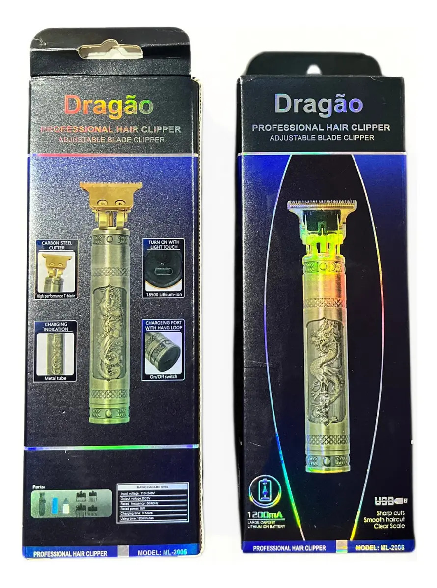 Cortador de cabelo Dragon T9 2006 dourado-escuro