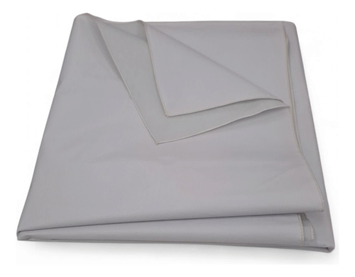 Mantel De Ecocuero Liso Impermeable 1,40 X 2,00 Mts Blanco Liso