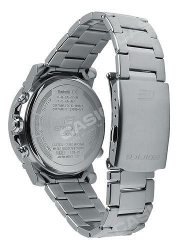 Imagen 3 de 3 de Reloj Casio Edifice Enlace Móvil Ecb-20d-1acr