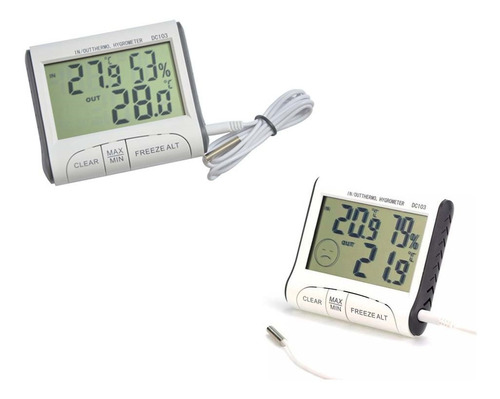 Termohigrómetro Digital Con Sonda Dc103