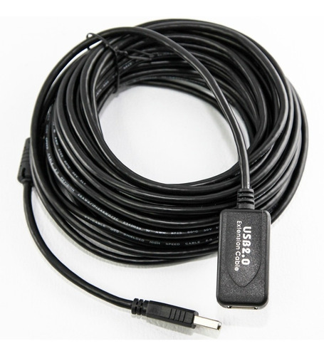 Cable Alargue Usb Amplificado 15mts Impresora Webcam 1° Htec