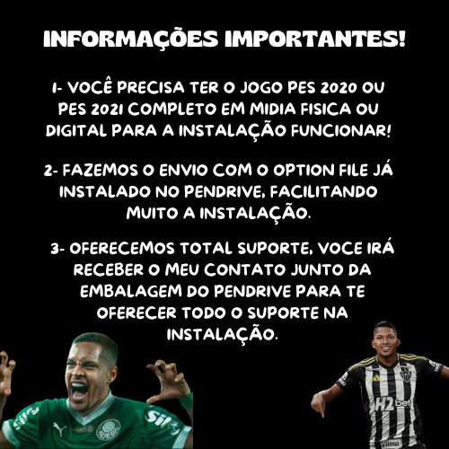 Option File Julho 2025 Super Mundial Pes 2020 E 2021 Ps4 Ps5 Pes 2020
