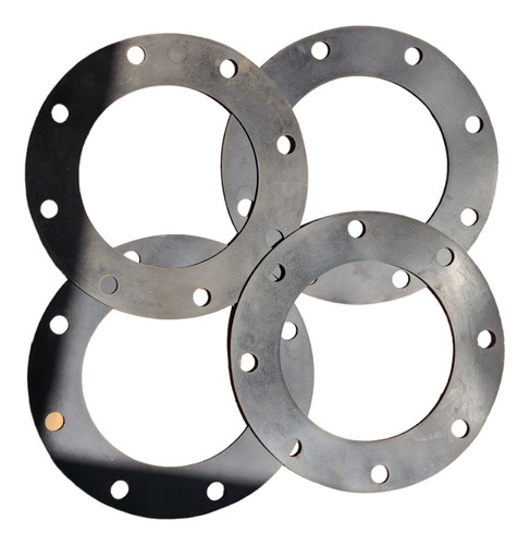 Empaque De Neopreno Para Brida 8-pulgadas / Jgo De 4 Piezas
