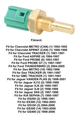 Imagen 5 de 10 de Sensor De Temperatura Del Refrigerante 89422-20010 Repuesto