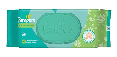 Pack X 3 Unid. Toallas Humedas  Wipes Aloe Vera X4 Pampers