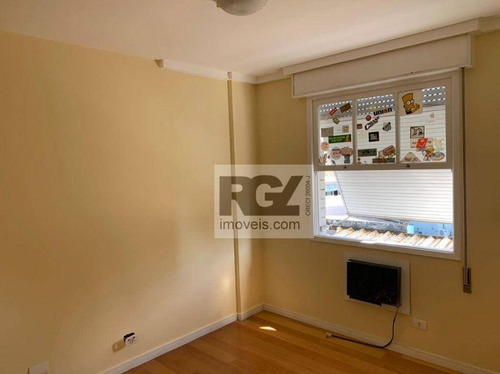 Apartamento Com 3 Dormitórios Para Alugar, 150 M² Por R$ 3.900,00/mês - Ponta Da Praia - Santos/sp - Ap6287