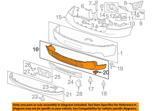 Sierra 2500 3500 Hd Denali 2011 2012 2013 2014 Tolva Spoiler