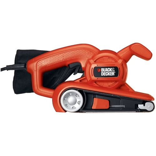 Lijadora   de banda Black+Decker BR318  naranja 60Hz 680W 220V