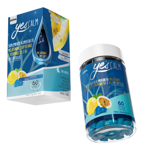 Kit 1 Pote Yes Calm + Colágeno Tipo Ii: Relax E Articulações