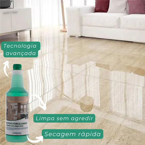Belpiso Porcelanato 1l Para Passar Pano E Dar Brilho