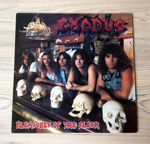 Vinilo Exodus - Pleasures Of The Flesh (1ª Uk, 1987)