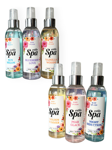 Body Splash Pear Glace Estilo Spa Locion 165 Ml X1 Perfume