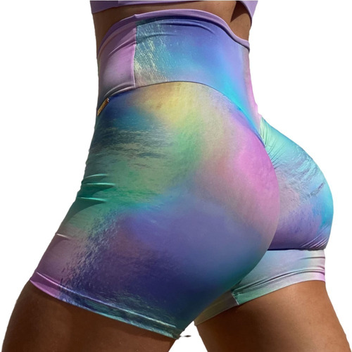 Imagem 3 de 5 de Short Com Franzido Empina Bumbum Marca Moving Original 505