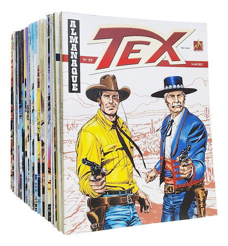 Tex Coleção Mensal Almanaque Faroeste Editora Mythos