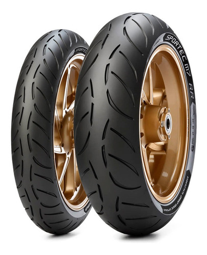 Juego De Llantas Sportec M7 120/70zr17 & 190/50zr17m/ctl 75w