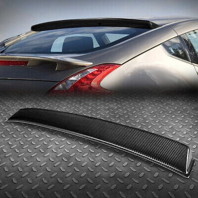 For 09-20 Nissan 370z Coupe Real Carbon Fiber Rear Windo Zzf