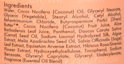 Shea Humedad Del Coco Y Del Hibisco Curl Y Estilo Leche 8 Oz