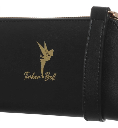 Cartera Mujer Disney Tinkerbell W Capsule Negro Hbperth8cw