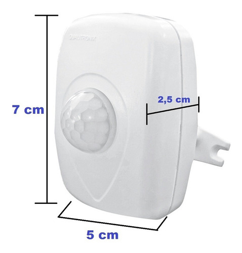 Kit 5 Pçs Sensor De Presença Sobrepor (parede/teto) - Qa21m