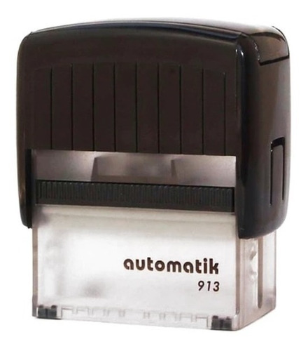 Timbre Automático De Escritorio  Tamaño: 5.7 X 2.1 Cm 