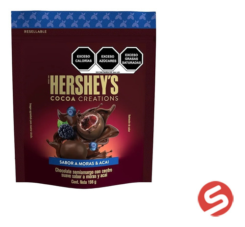 Chocolate Premium Hersheys Special Dark Mora Azul 198 Gr