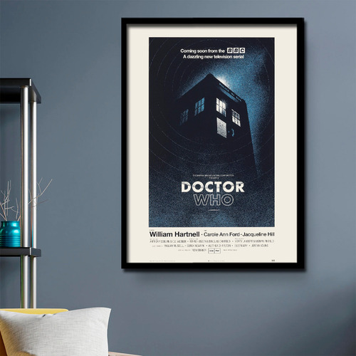 Cuadro Enmarcado Doctor Who Series Peliculas Posters Cine